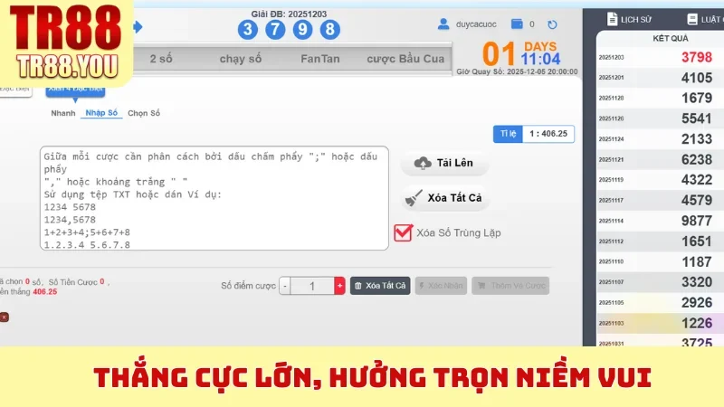 Thắng cực lớn, hưởng trọn niềm vui